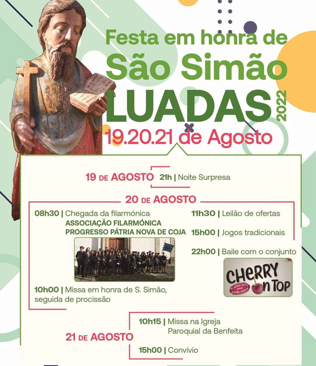 Festa em Honra de São Simão - Luadas